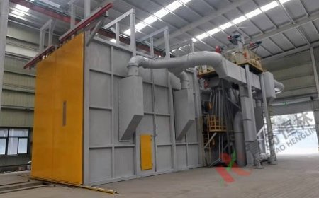 XCMG Construction Machinery Hook Type Shot Blasting Machine for Unmanned Mine car