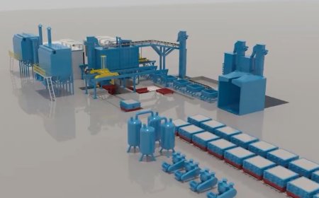 Sany Heavy Industry 3D Animation Video of the V (Vacuum) Process 