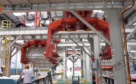 Vacuum Process Molding Line with 4 stations