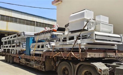 Shipment of Water Glass Molding Line for Sany Heavy Industry