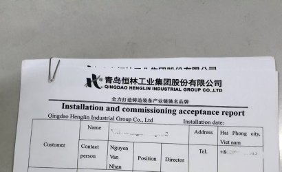 Vacuum Process Line Acceptance in Vietnam